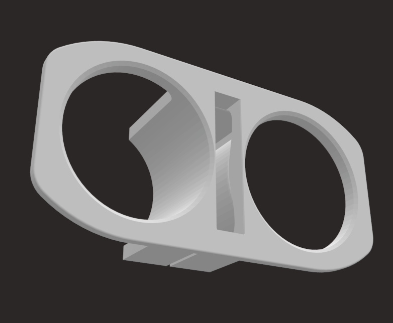 4th Gen 4Runner Cup Holder with Phone Insert by labemolon Download