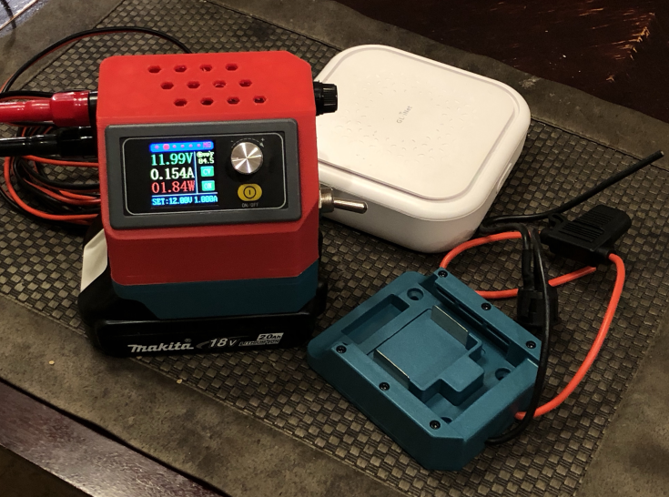 Mini Makita battery-based 80 Watt Power Supply