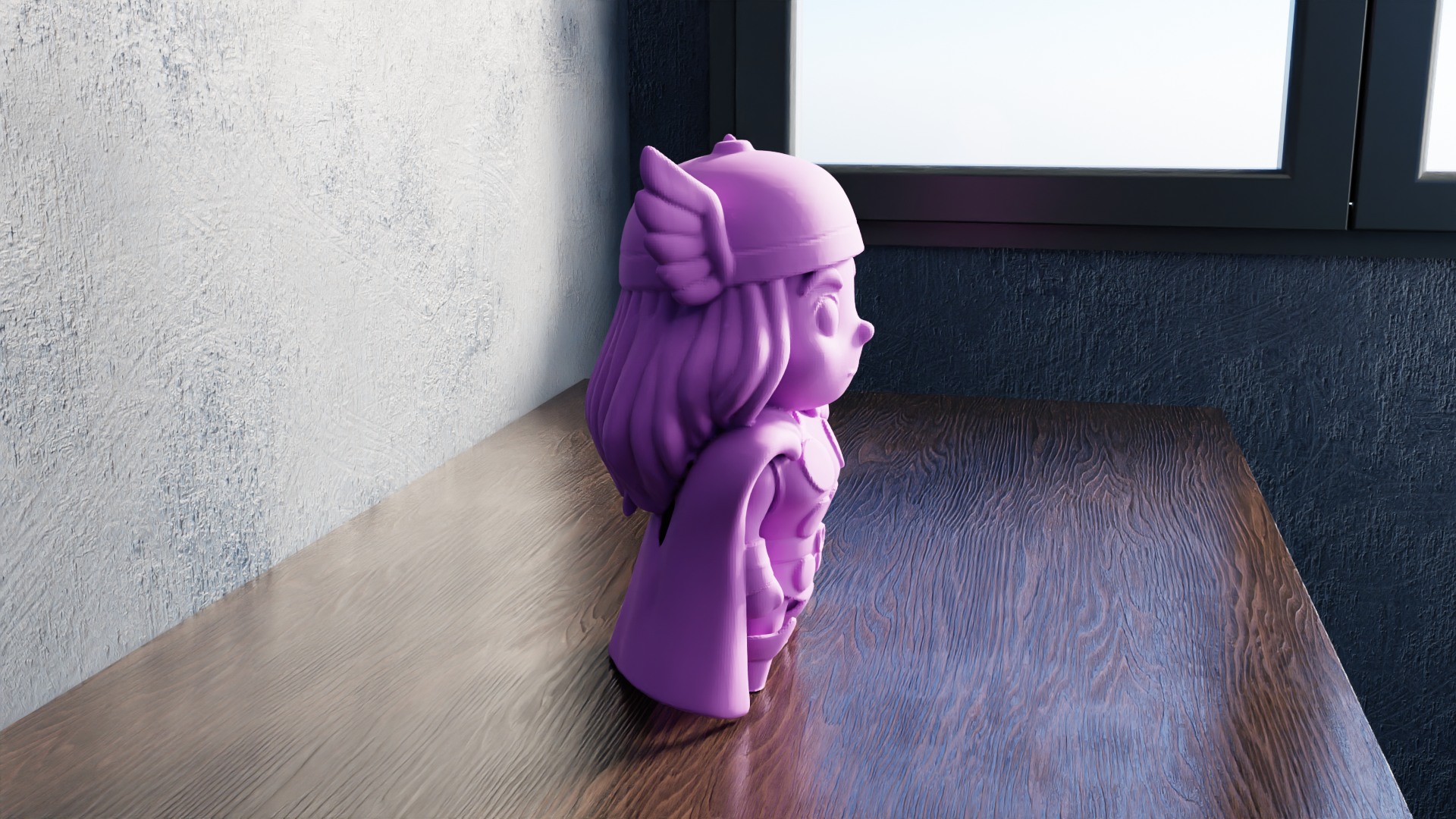 Miniatura 7 do modelo 3D Chibi Thor