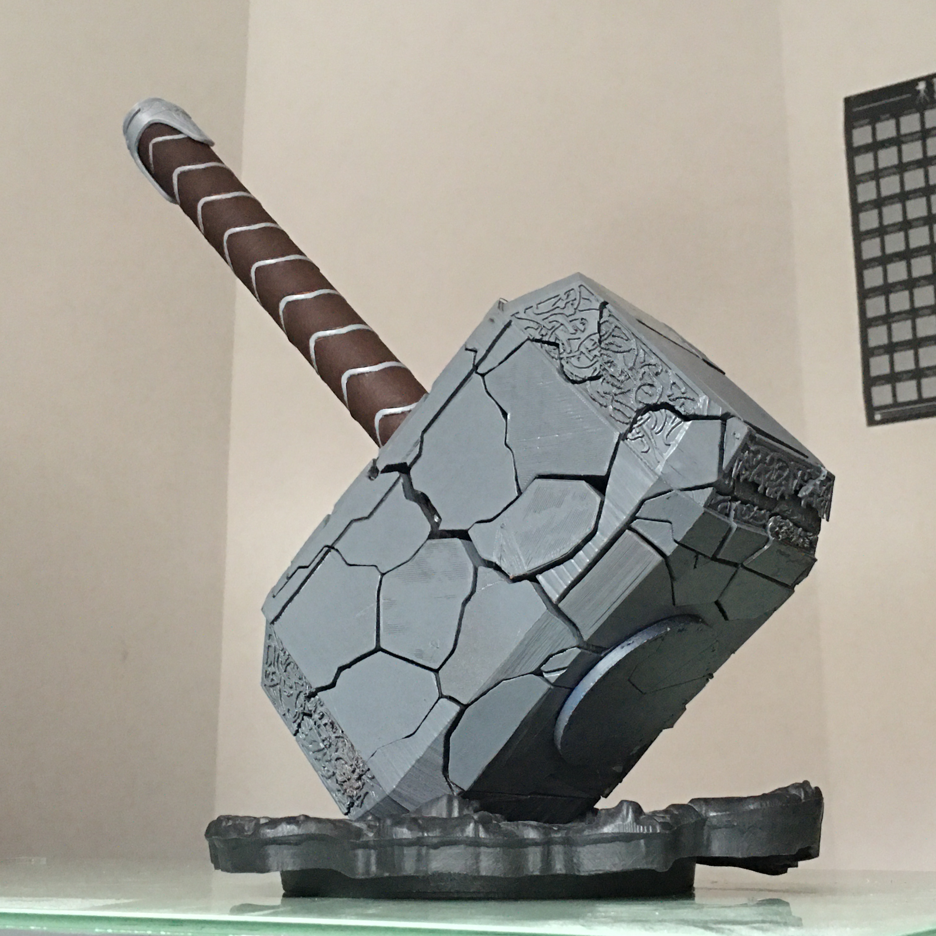 'CRACKED MJOLNIR' PUZZLE, THOR LOVE & THUNDER by themightythorpe ...