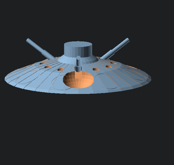 UFO has landed by Vendicar Decarian | Download free STL model ...