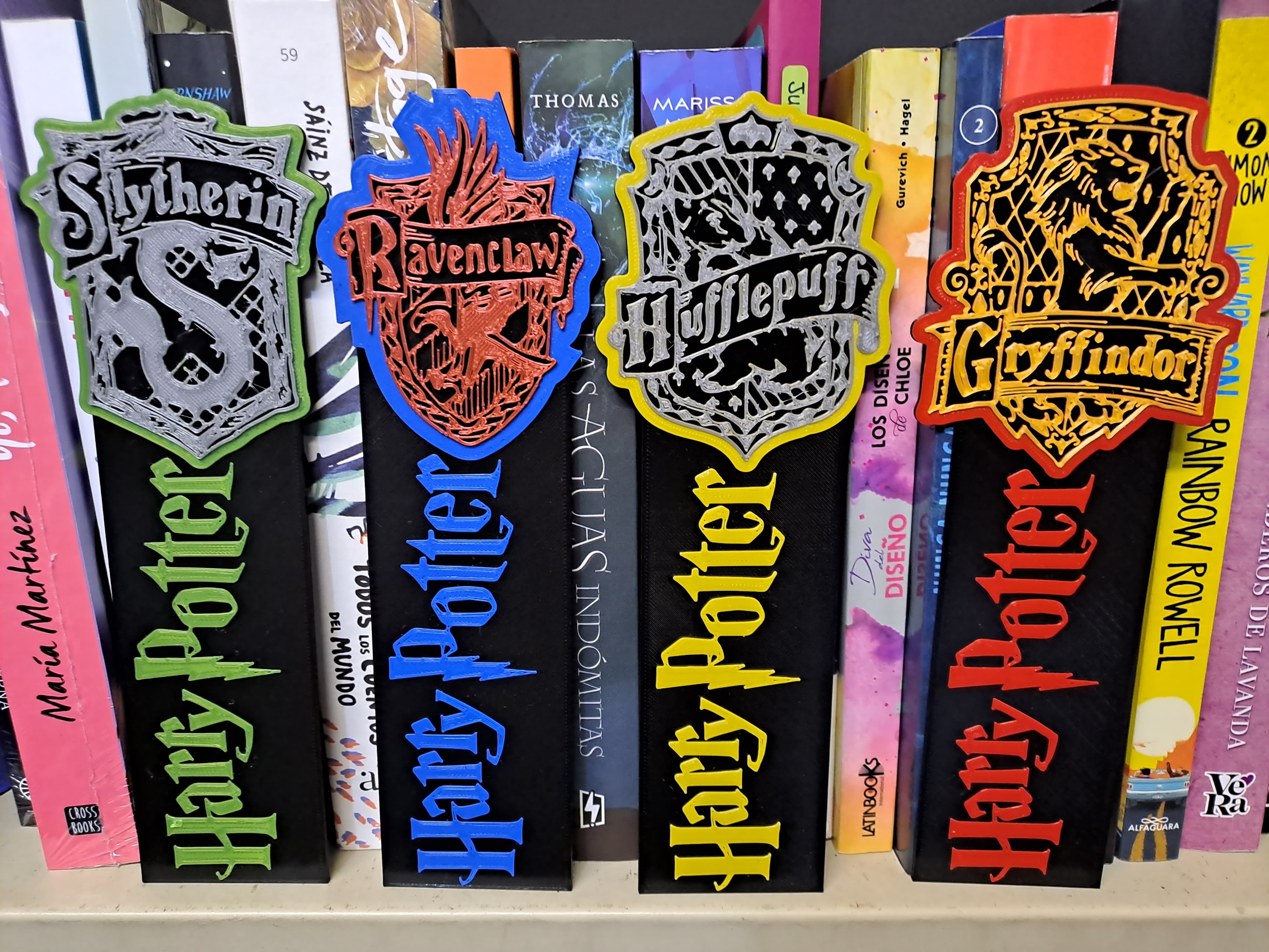 Harry Potter Bookmarks (4 houses)