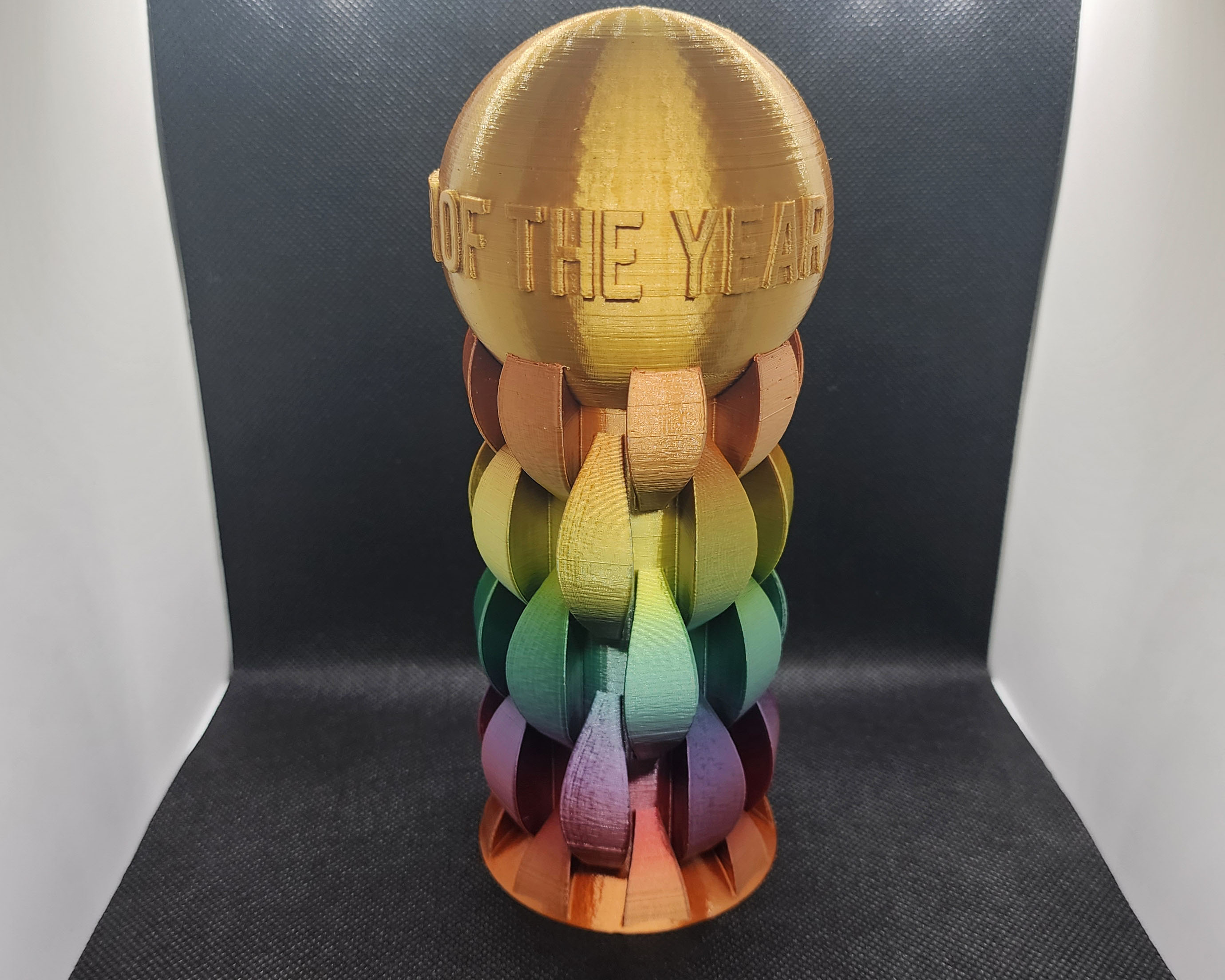 Miniatura 5 do modelo 3D Elegant Trophy 2-Piece Customizable
