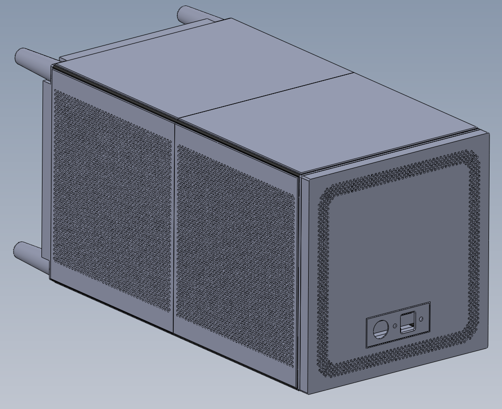 Jonoff N1 3D Printed NAS/PC Case