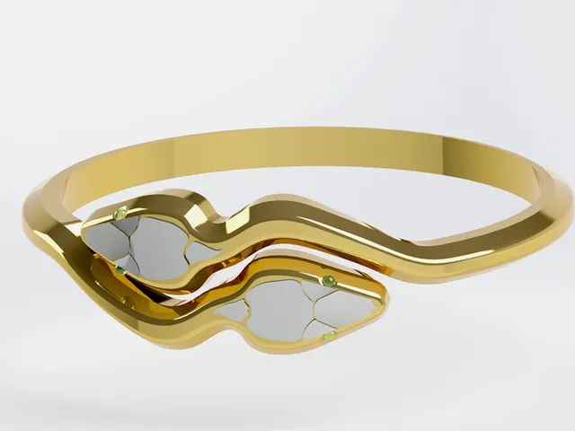 snake ring