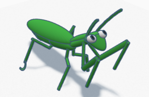 praying mantis — miniatura 3