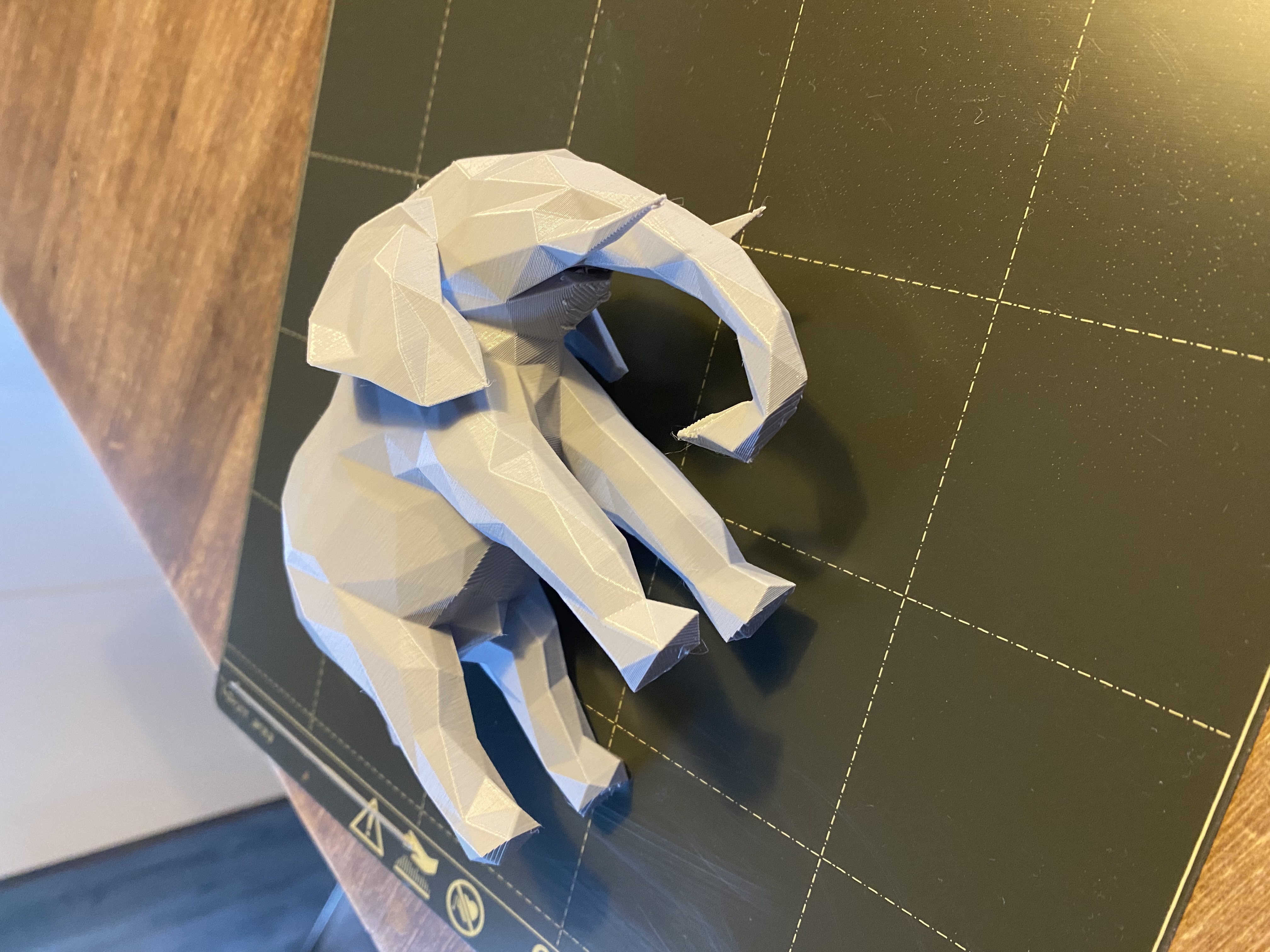 Low Poly Elefant