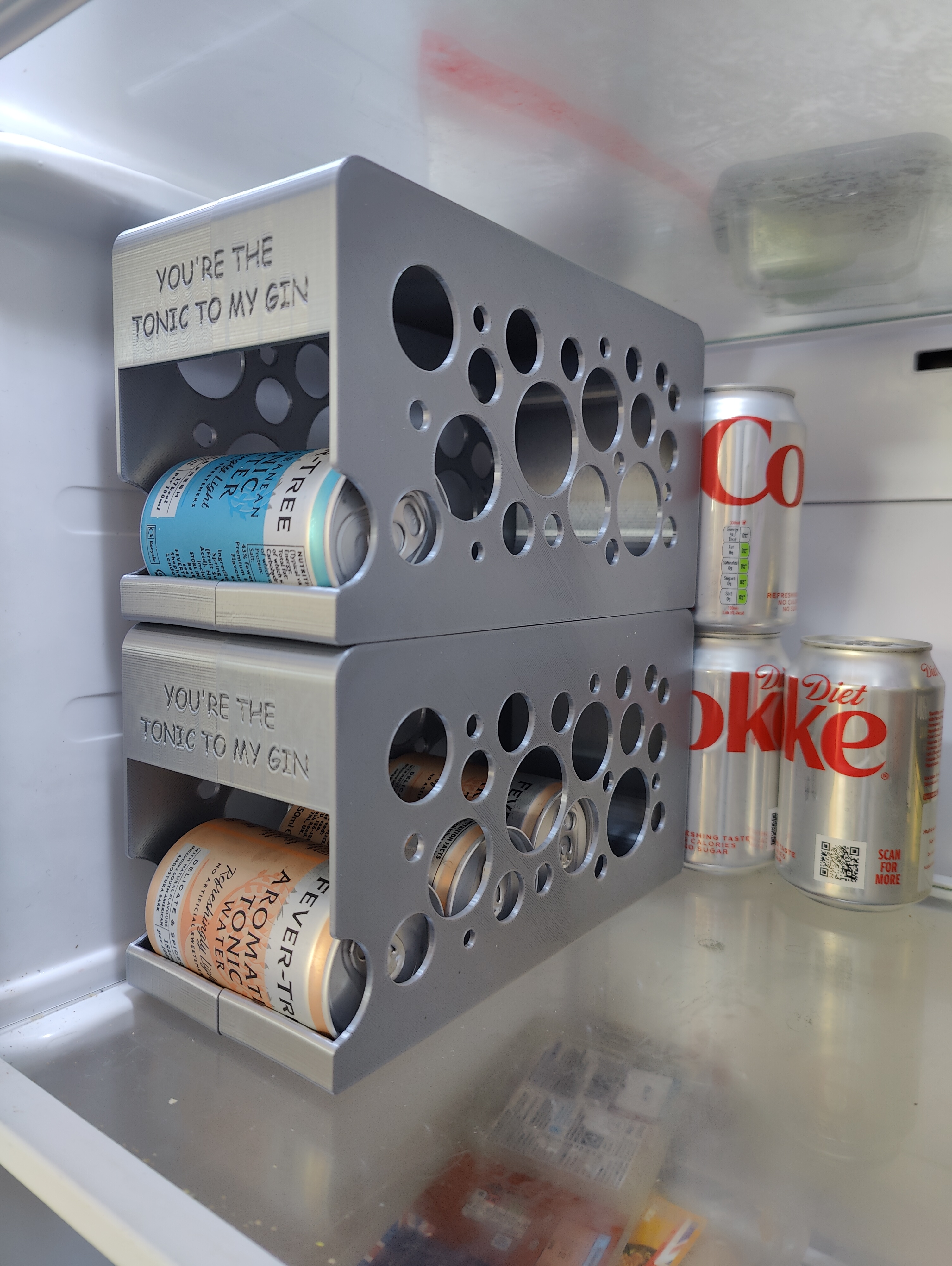 Stackable Tonic Can Dispenser