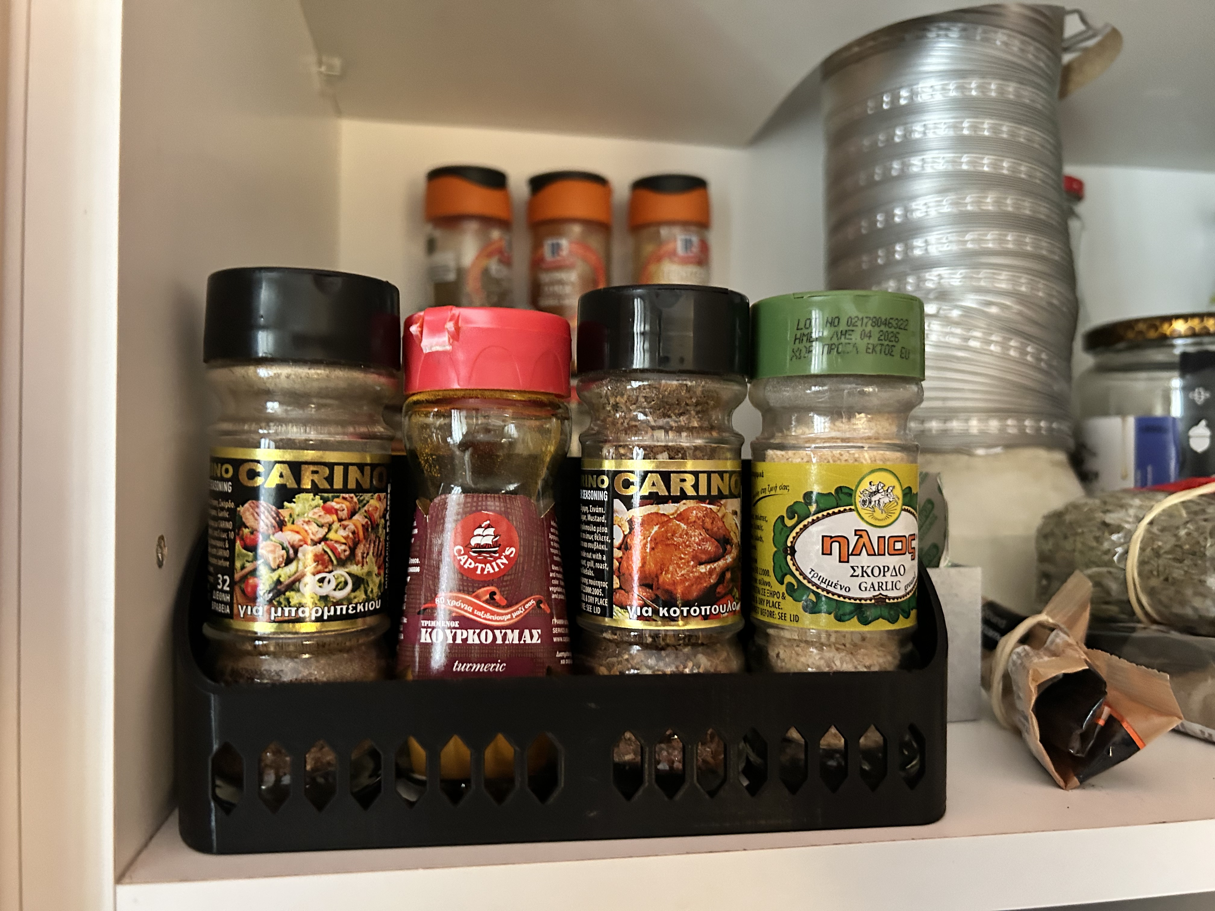 Spice rack for Prusa Mini+