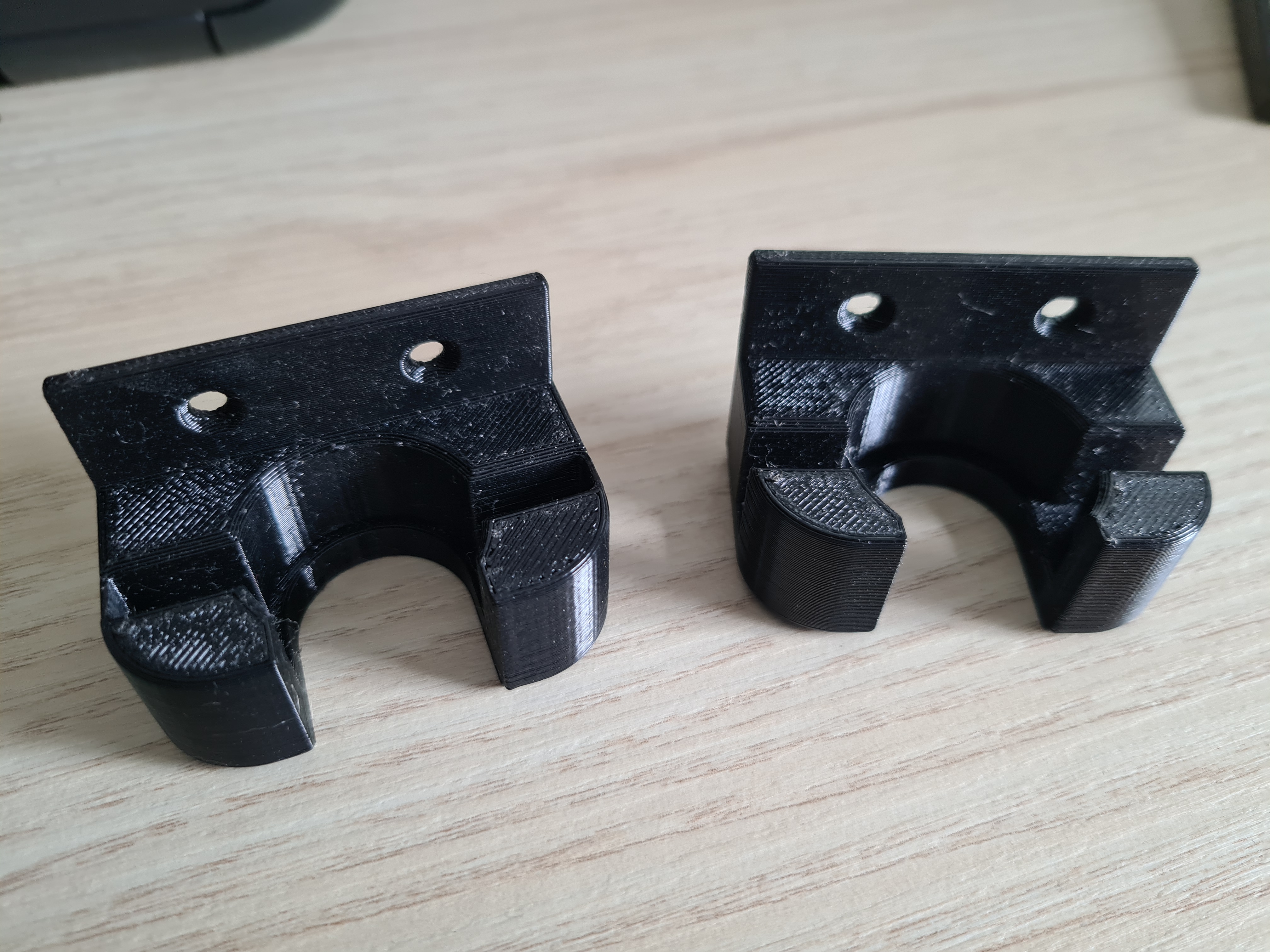 Schlauchhalter für Zapfanlage