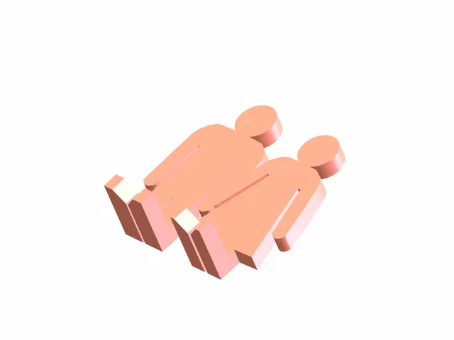 Body chopsticks holder