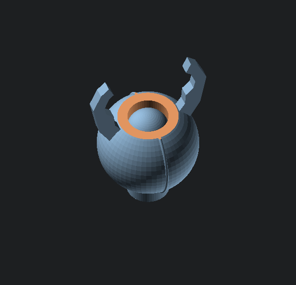 Robot Ball Hand Generator (OpenScad script) by Vendicar Decarian ...