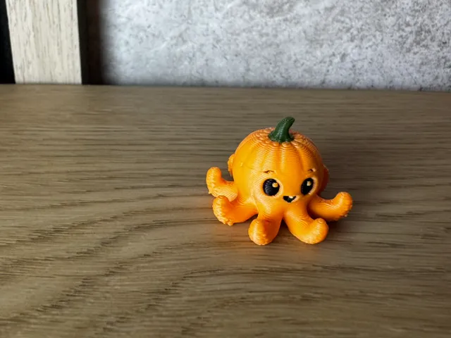 Cute Pumpkin Octopus – Halloween Decoration