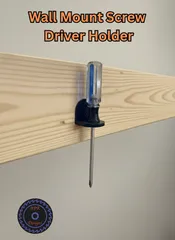 Wall Mount Screw Driver Holder