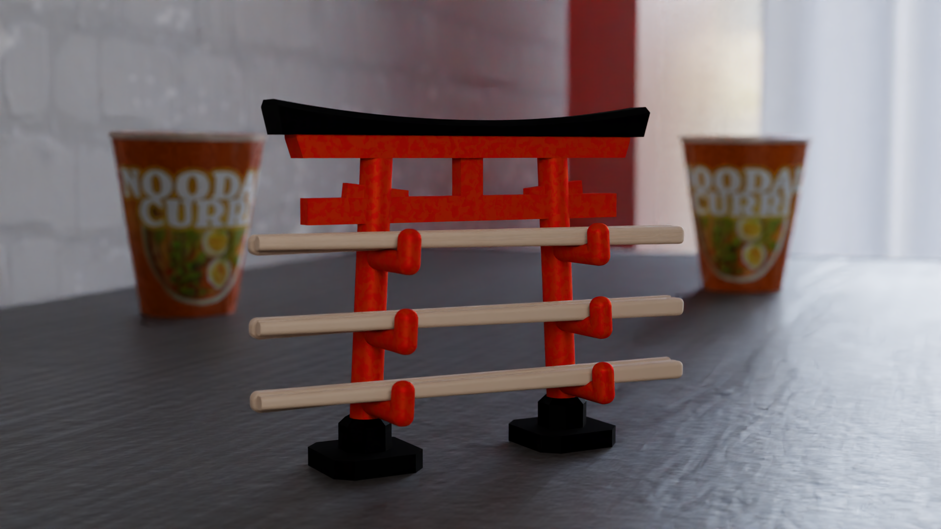 Sacred Gate Torii Chopstick Holder