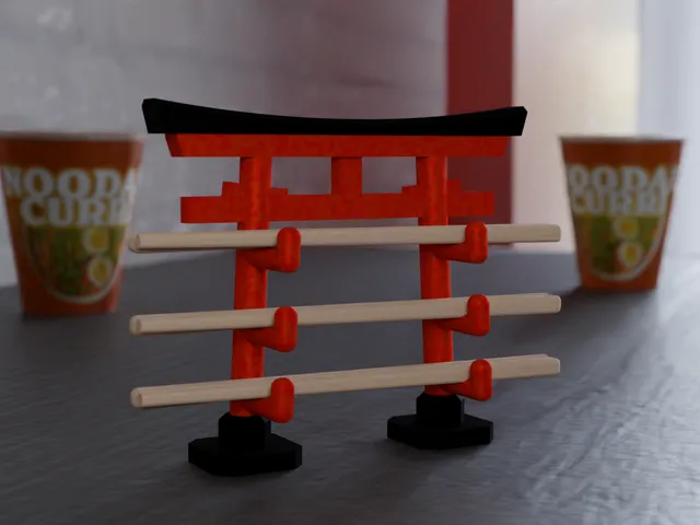 Sacred Gate Torii Chopstick Holder