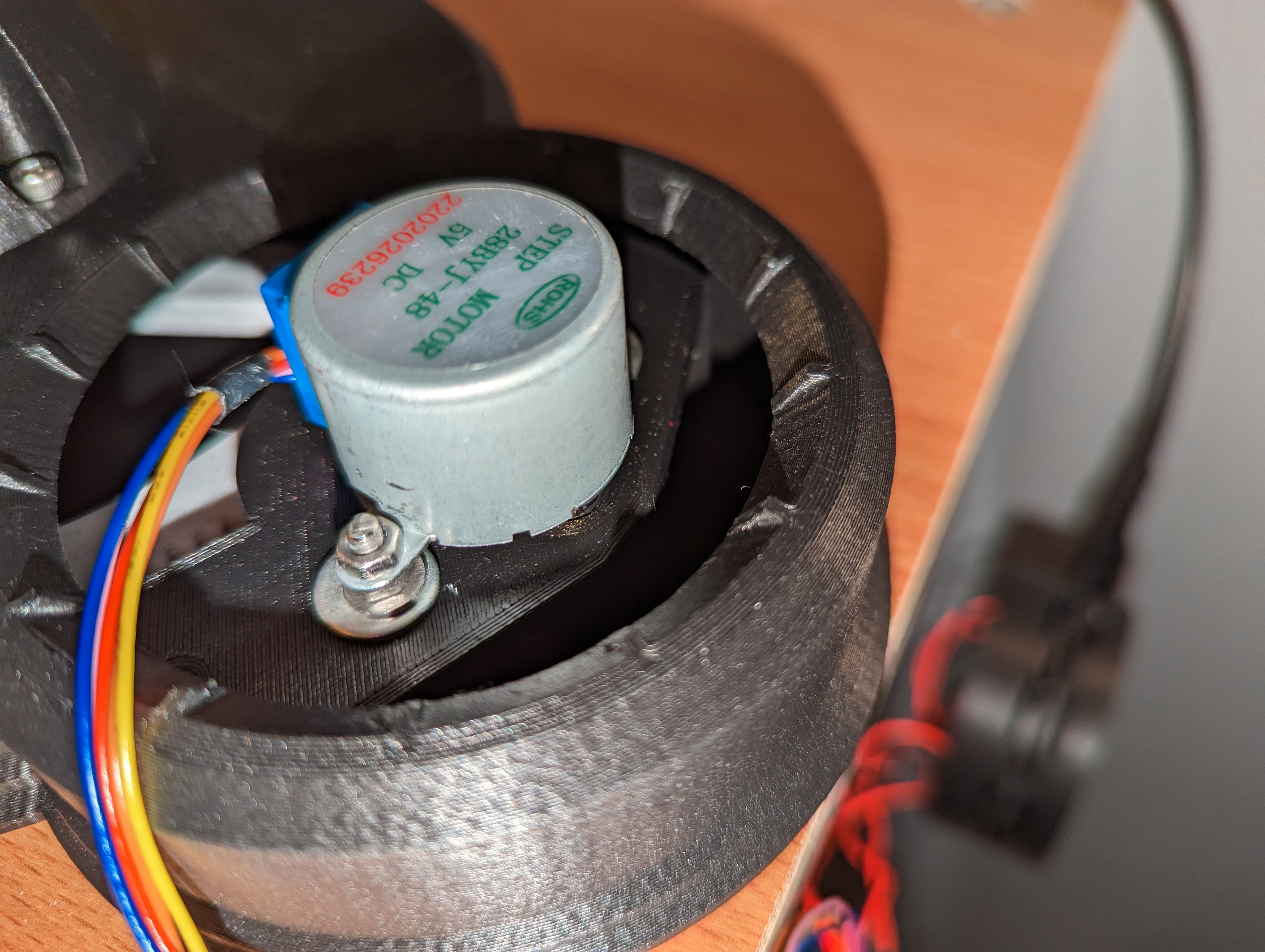 Mech. Planetarium Stepper Drive