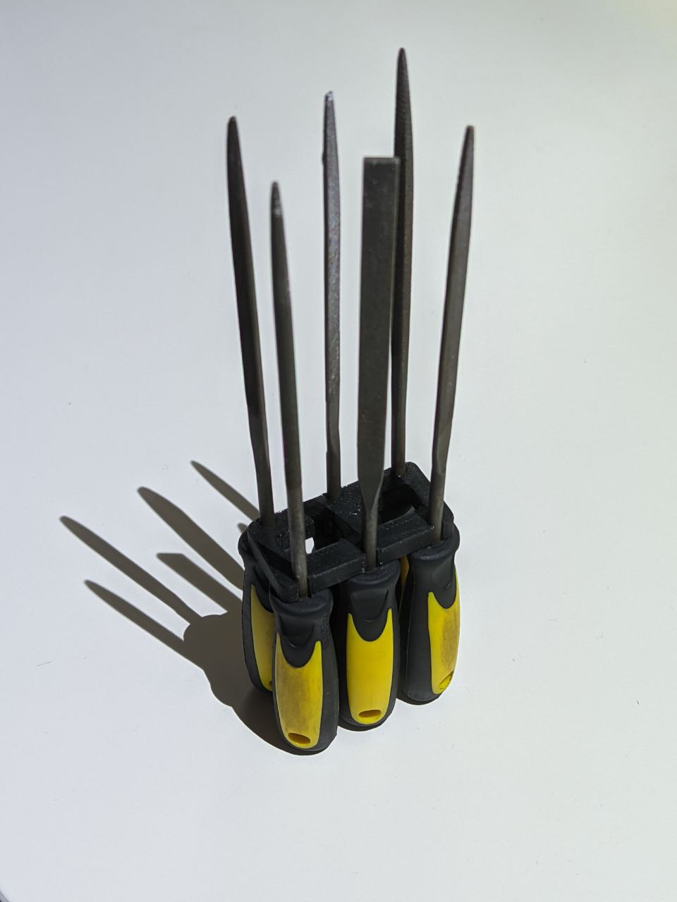 Parametric file tool holder by Digwer Download free STL model