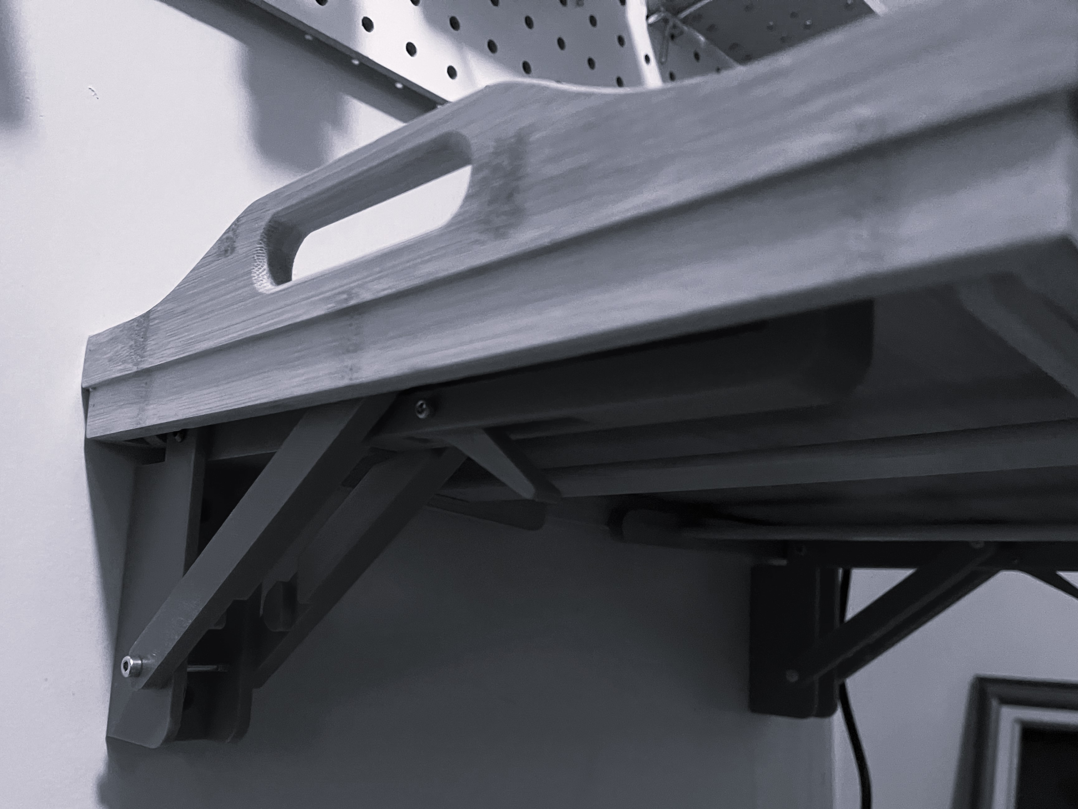 Folding wall bracket by CarbonProp Download free STL model