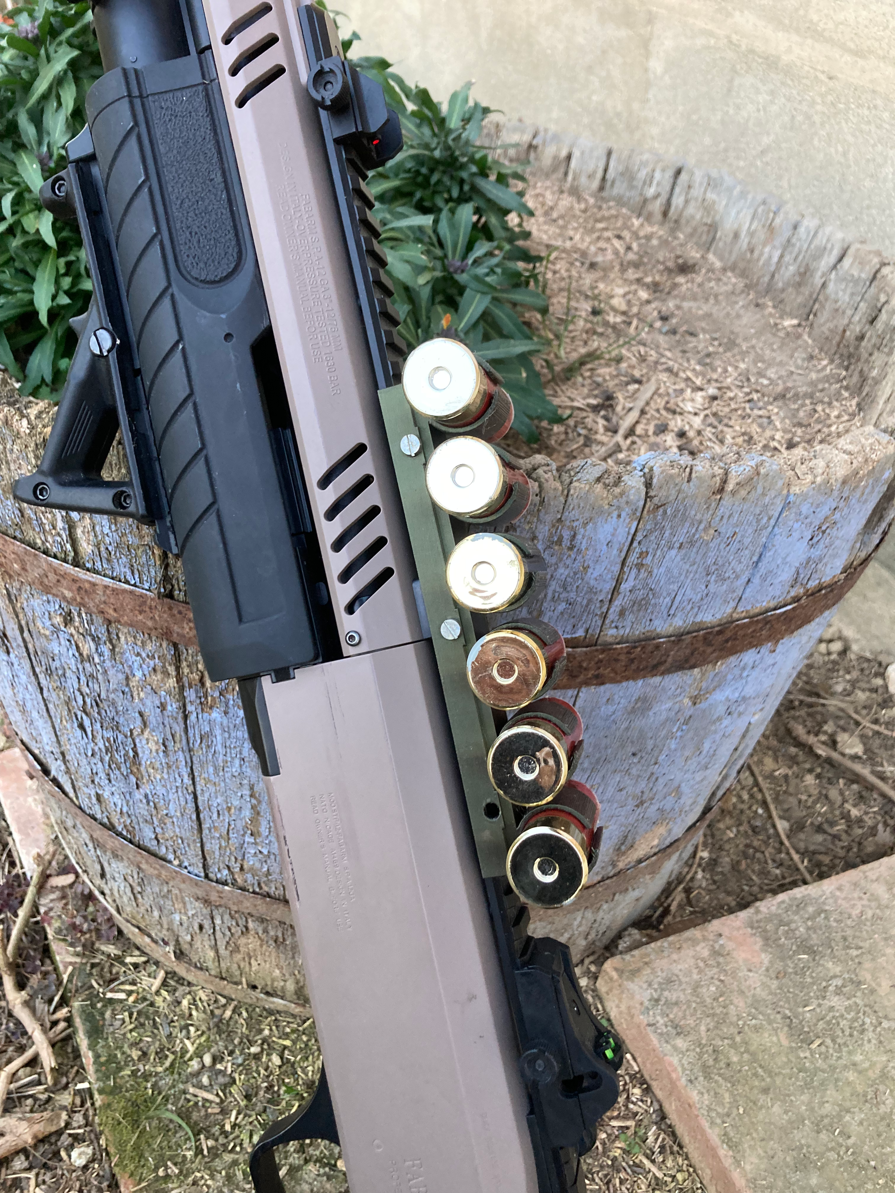 Shell Holder on Picatiny Rail