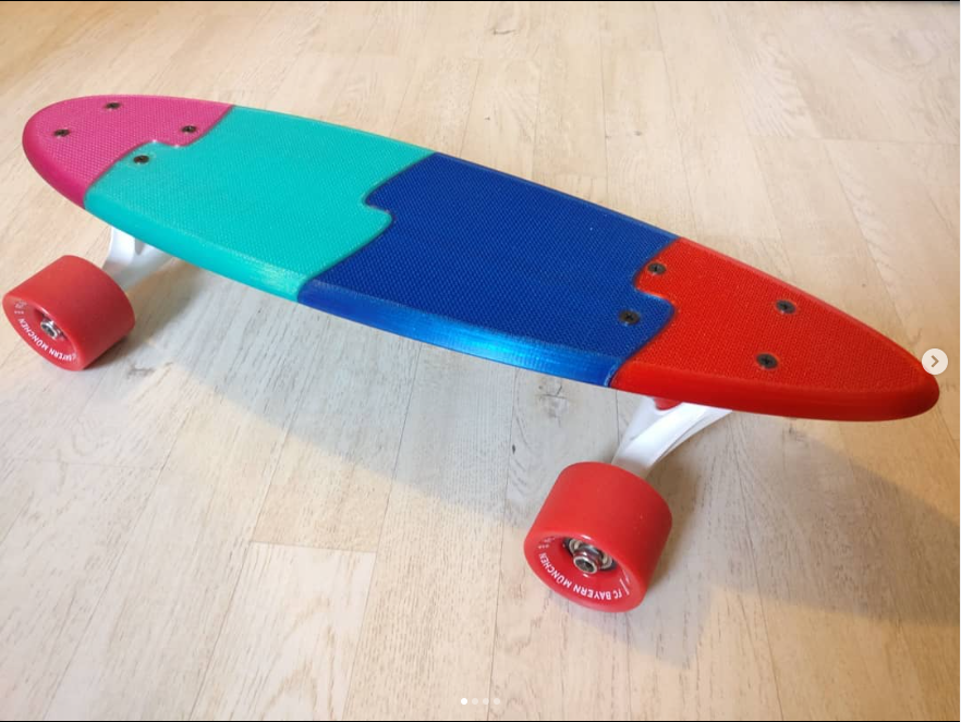 Penny board by De Jennes Download free STL model