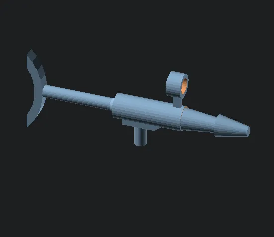 Model Ray Gun, OpenScad script (configurable) by Vendicar Decarian ...