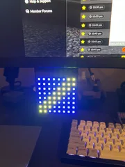 Sim Racing 8x8 LED Case/Mount (For Gears/Flags/etc)