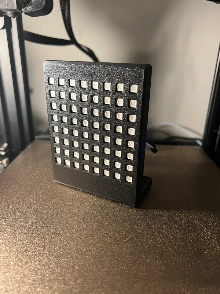 Sim Racing 8x8 LED Case/Mount (For Gears/Flags/etc) by MLampe ...