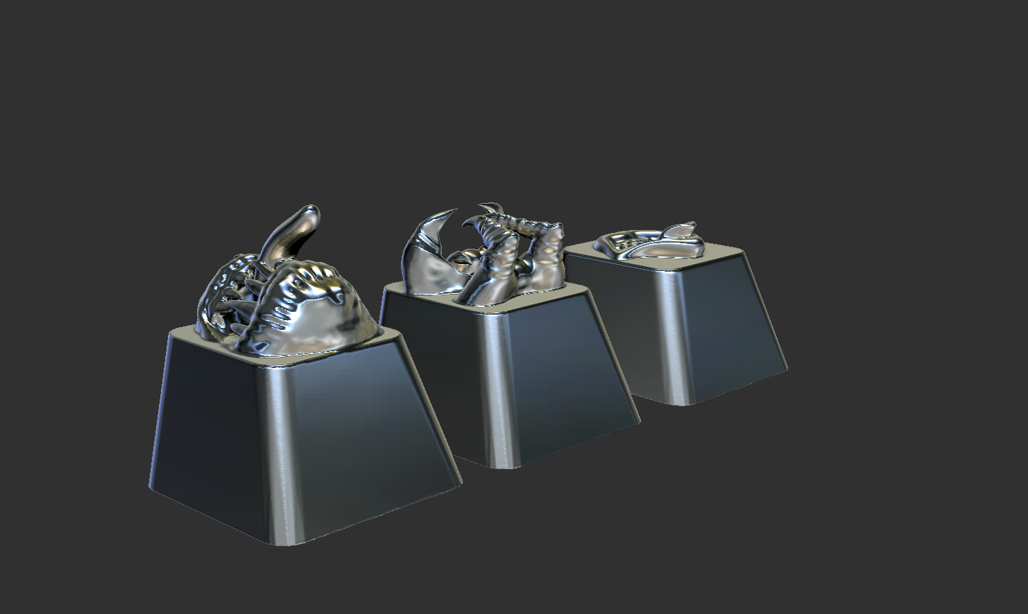 Mimic monsters keycap