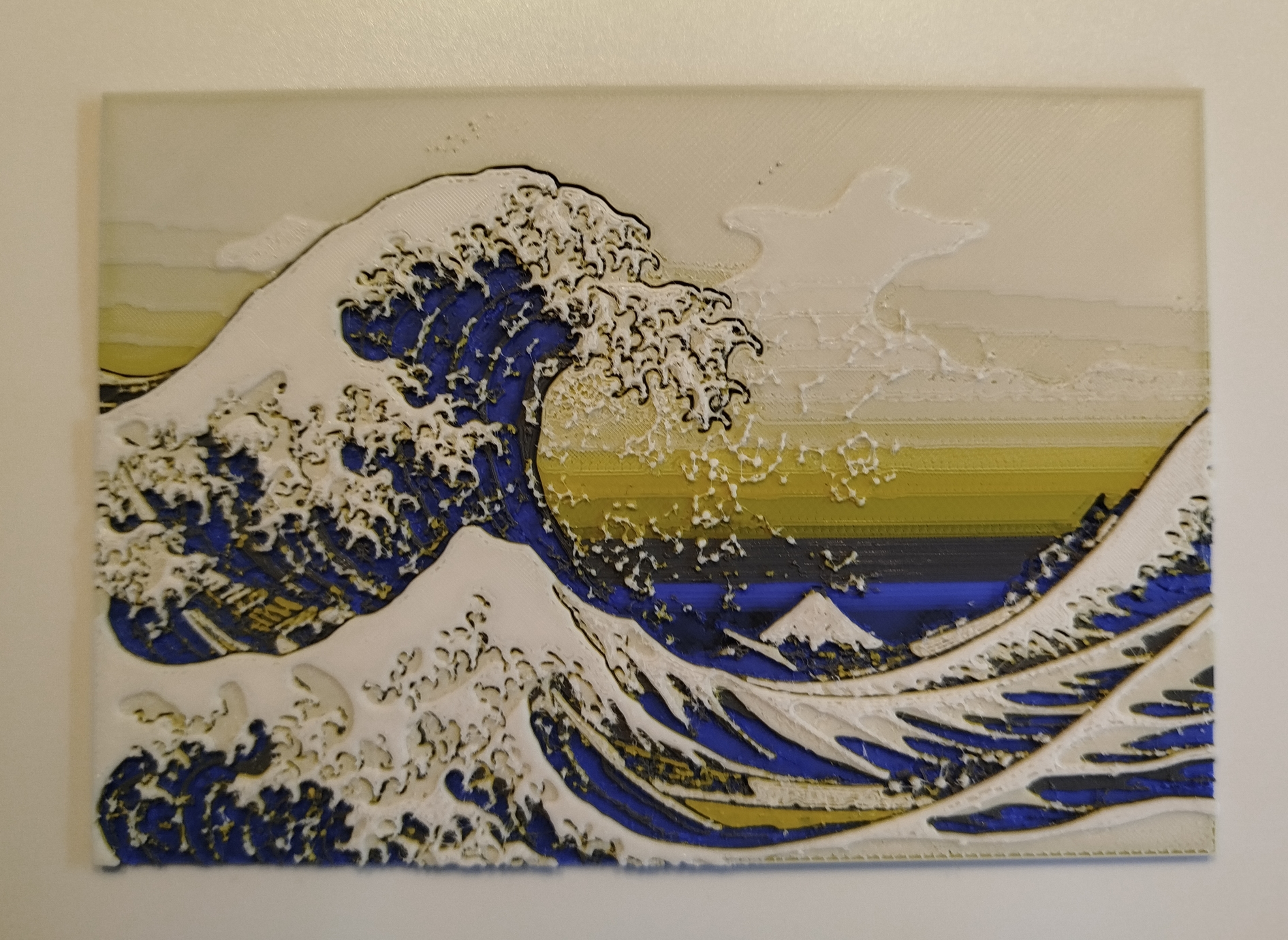 The Great Wave off Kanagawa Hueforge