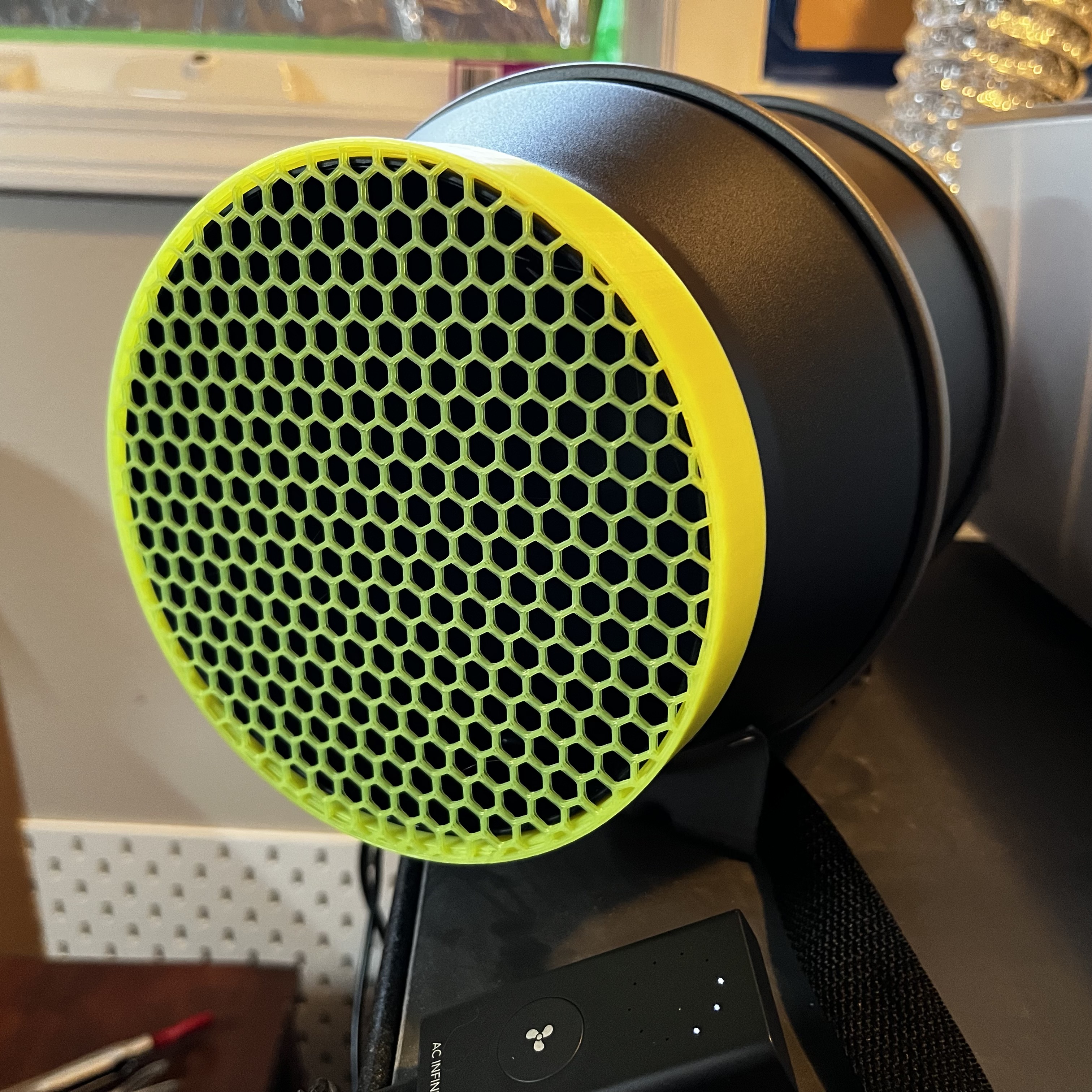 Intake screen for AC Infinity S6 Cloudline fan by grow2live Download free STL model