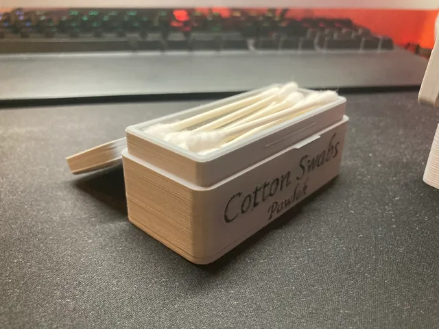 Cotton Swabs, Q-Tips travel case