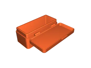 Travel size Q-tip box, slim or curvy variant. by rosnet, Download free STL  model