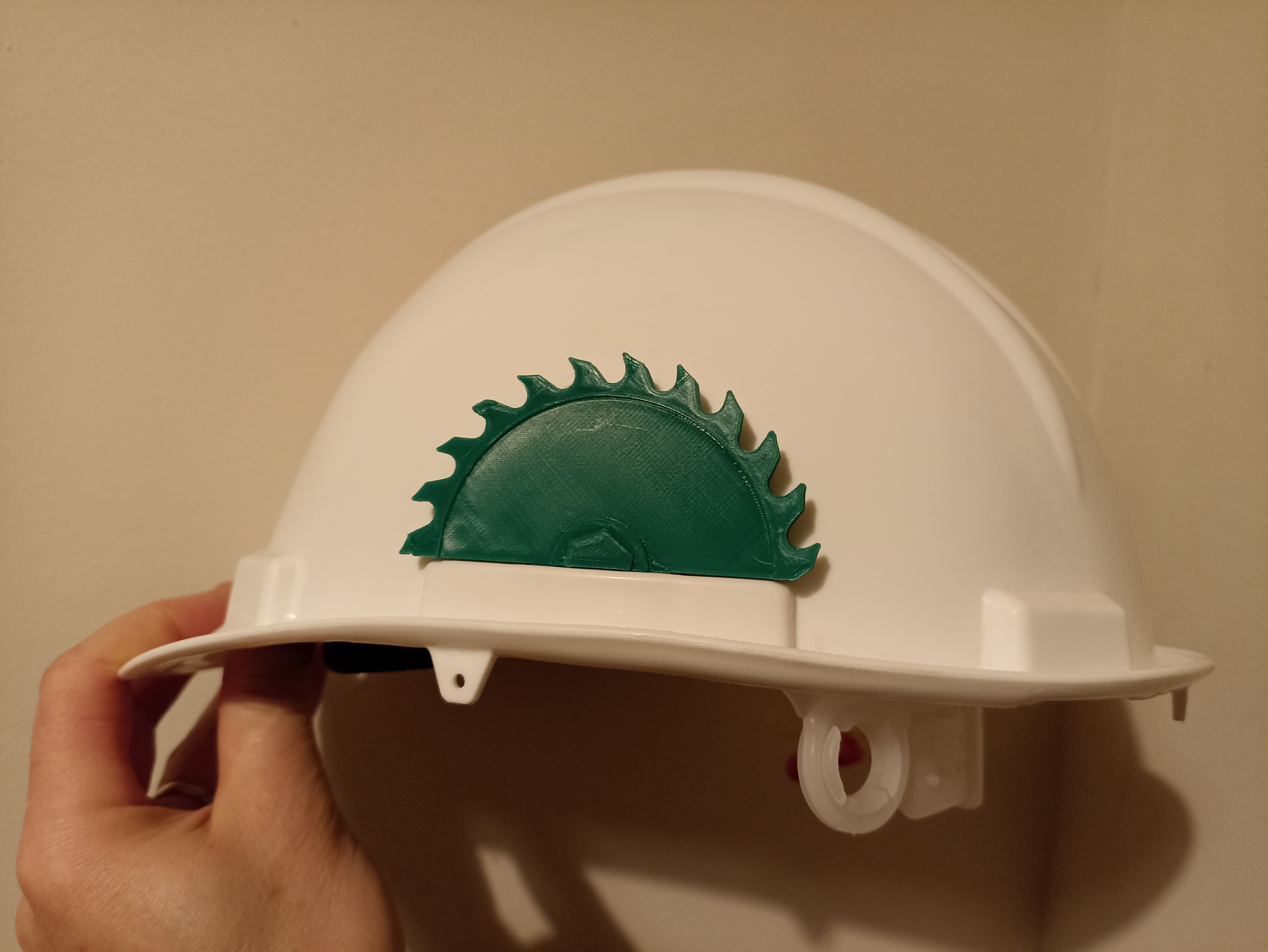 Hardhat decoration Circular Saw