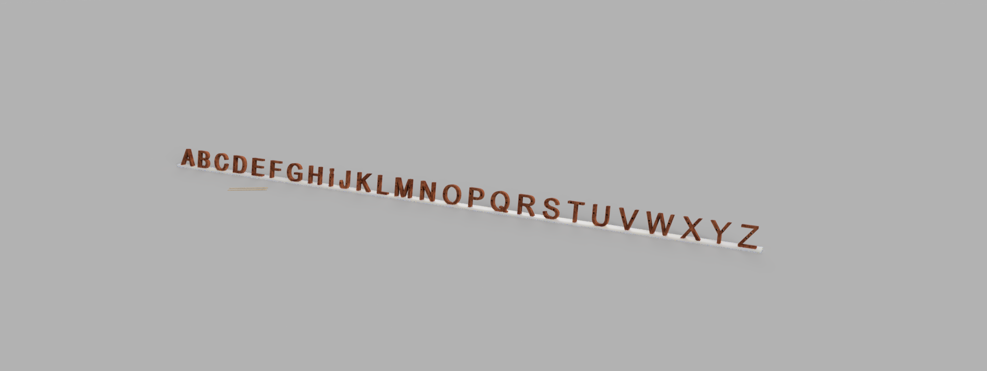 Sushi chopsticks holders with letters by NX.Richi | Download free STL ...