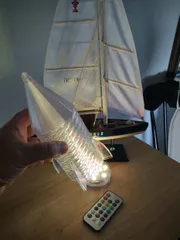 Multi-Color Waterproof LED Retro Rocket Lamp