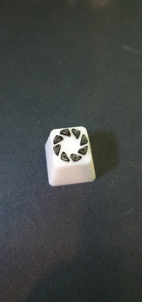 Portal Aperture Laboratories Keycap by 3DLada | Download free STL model ...