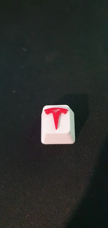 Tesla Keycap by 3DLada | Download free STL model | Printables.com