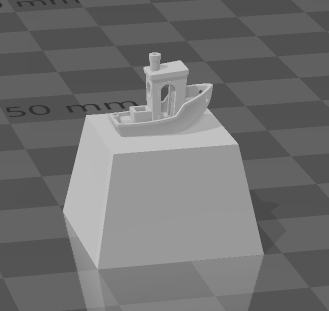 keycap 3d benchy