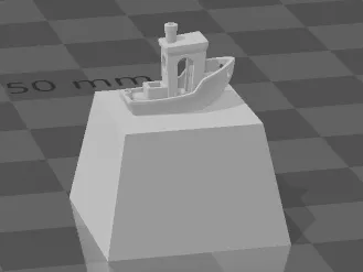 keycap 3d benchy