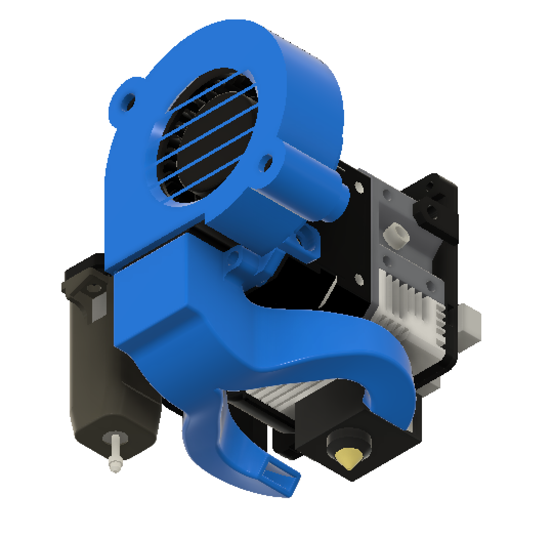 HighFlow Modular 5015 cooling duct sprite extruder by DB42 Download