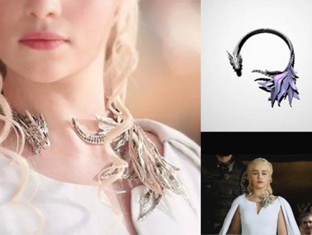 House of the dragon khaleesi necklace Game of Thrones | eBay