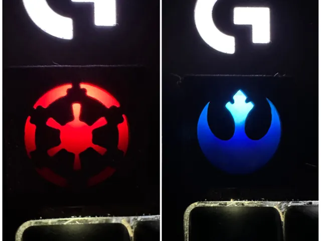Galactic Empire and Rebel Alliance Keycap