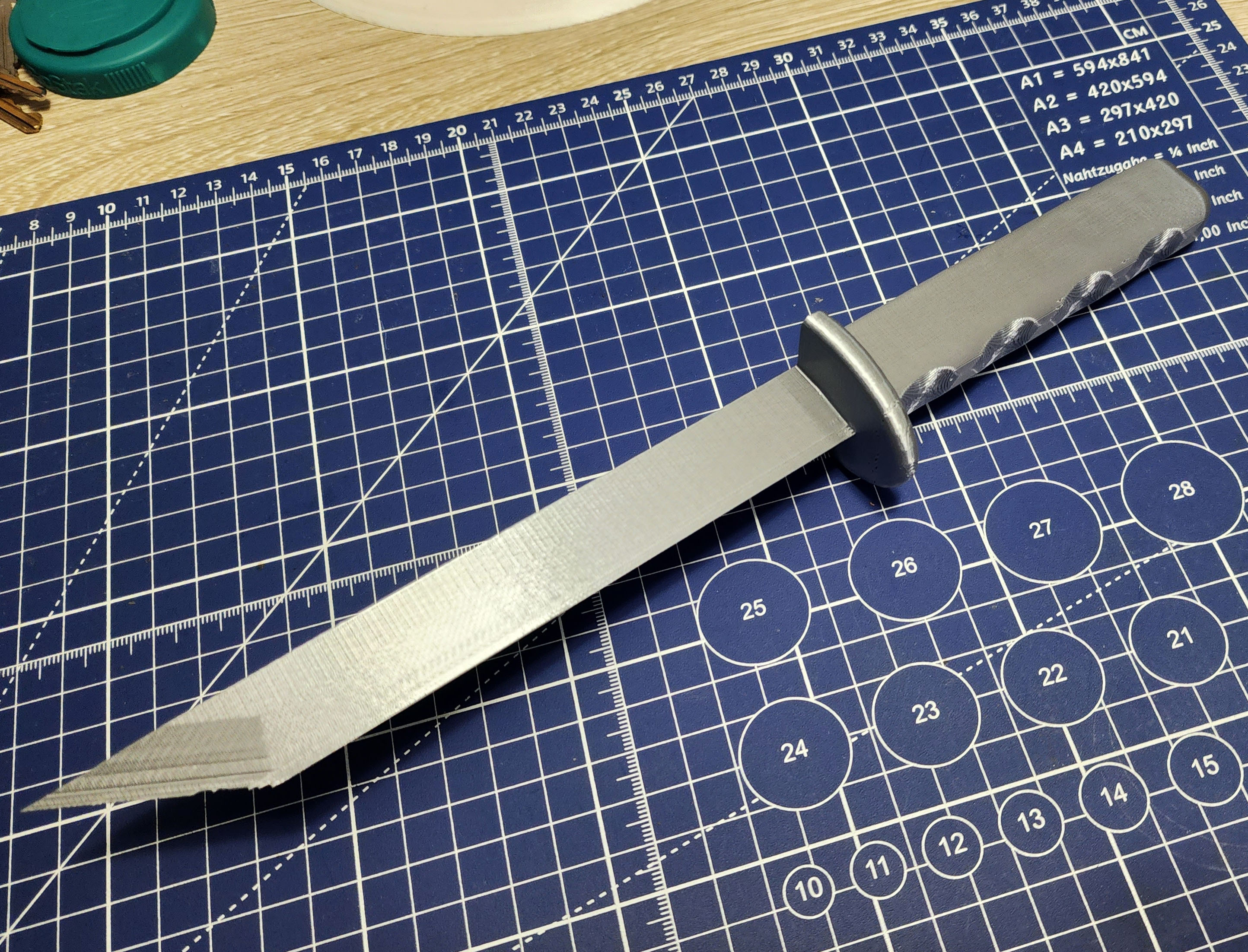 Flat Back Tonto Knife - ez print