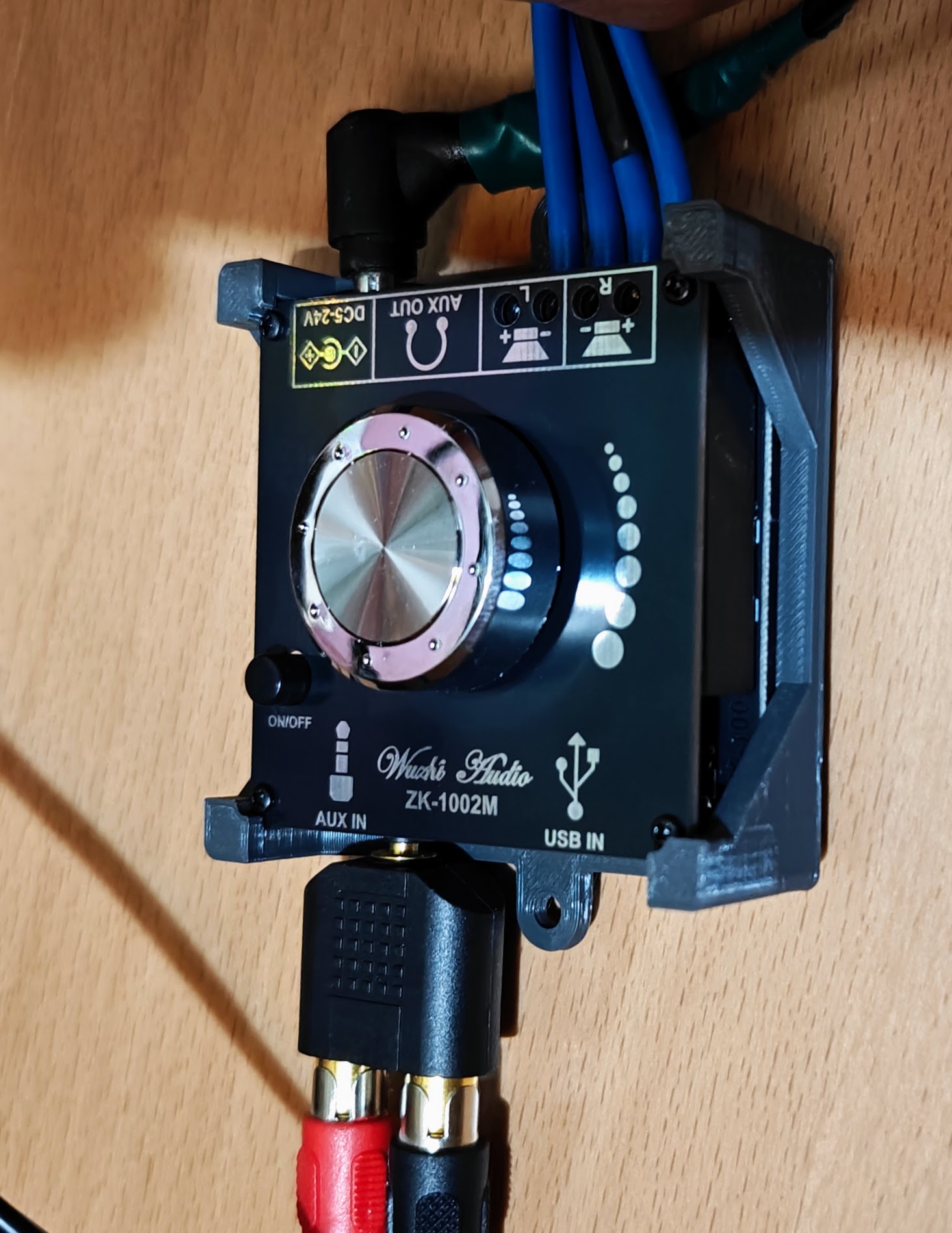Wuzhi ZK-1002M amplifier mount holder