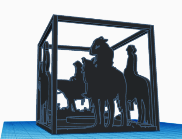 lonesome cowboy tealight lantern