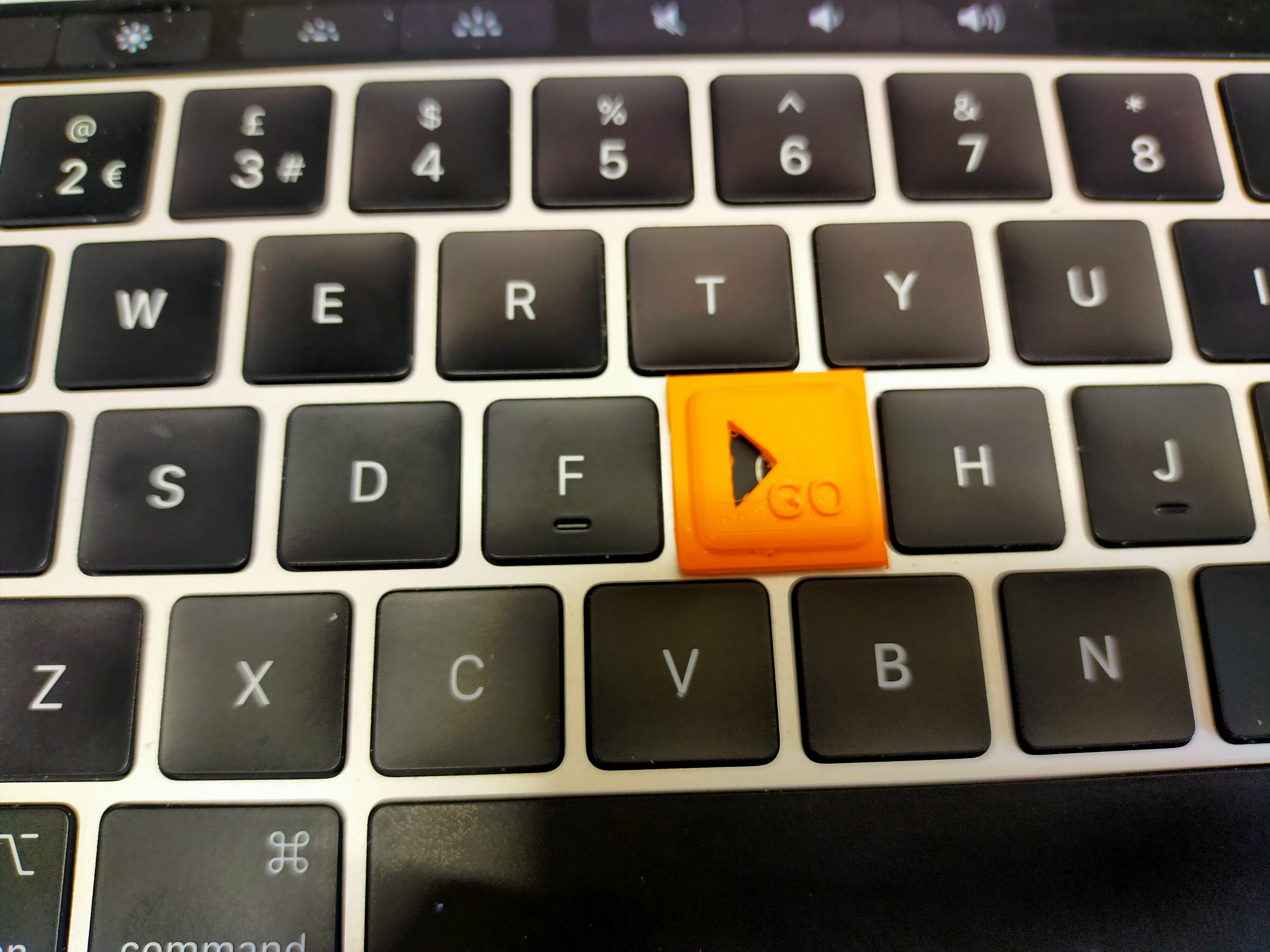 The go key