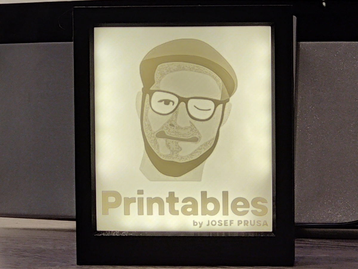 Lithophane Frame With Swappable Lithophanes By Tom Mullebrouck Download Free Stl Model 3614