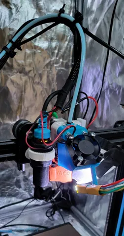 Nozzle cam for cr10 with volcano hot end