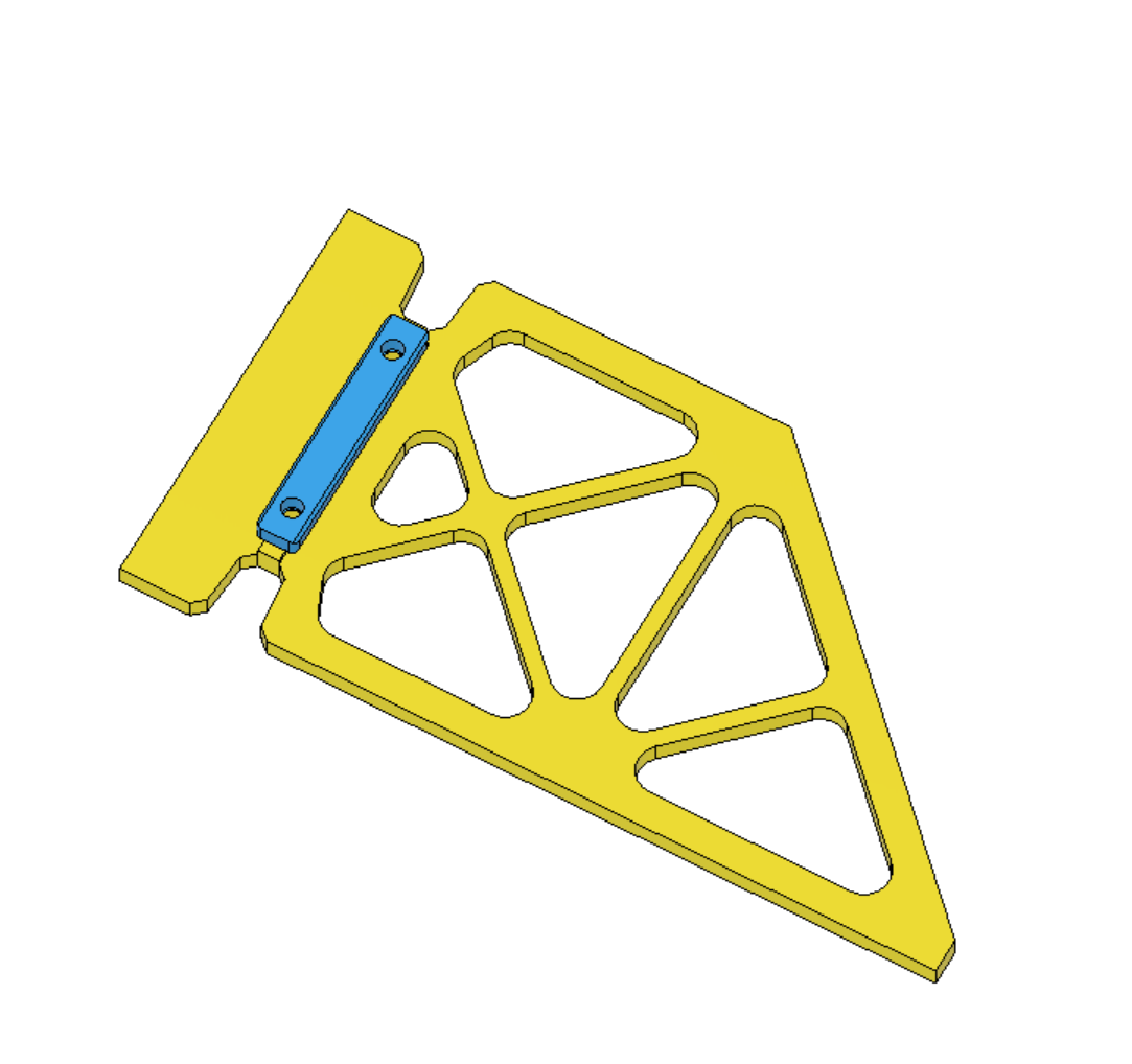Dewalt Guide Rail Square & 45 degree, M5 by JPT Download free STL model